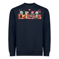 Navy teacher fuel coffee cups Heavyweight Sweatshirt - Jasminsmagicworld