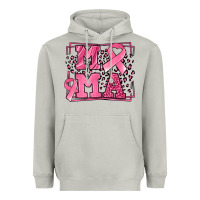 Moon Dust Breast Cancer Awareness mama ribbon Heavyweight Hoodie - LillyAllenDesigns