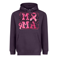 Plum Breast Cancer Awareness mama ribbon Heavyweight Hoodie - LillyAllenDesigns