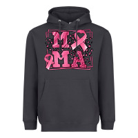 Smoke Breast Cancer Awareness mama ribbon Heavyweight Hoodie - LillyAllenDesigns