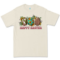 Bone happy easter eggs with sunflower leopard and cactus Premium Tee - RanaPortraitStore