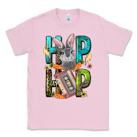 Bubblegum Pink Western hip hop Bunny Easter Day Classic Tee - LillyAllenDesigns