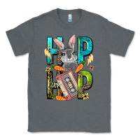 Charcoal Heather Western hip hop Bunny Easter Day Classic Tee - LillyAllenDesigns
