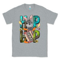Heather Grey Western hip hop Bunny Easter Day Classic Tee - LillyAllenDesigns
