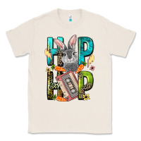 Natural Western hip hop Bunny Easter Day Classic Tee - LillyAllenDesigns