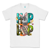 White Western hip hop Bunny Easter Day Classic Tee - LillyAllenDesigns