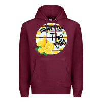 Burgundy so were the day Premium Hoodie - Bettercallsaul