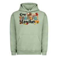 Pigment Oil Green one thankful teacher Urban Hoodie - CowGirlArtShop
