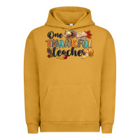 Pigment Peanut Butter one thankful teacher Urban Hoodie - CowGirlArtShop