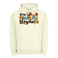Pigment Pistachio one thankful teacher Urban Hoodie - CowGirlArtShop