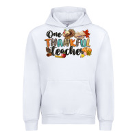White one thankful teacher Urban Hoodie - CowGirlArtShop