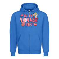 True Royal in my lover era valentines day Zipper Hoodie - MaliasSmallBusiness