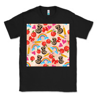 Black back to school seamless pattern 3 (3600x3600) Classic Tee - AdoDesignShop
