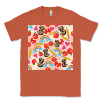 Copper back to school seamless pattern 3 (3600x3600) Classic Tee - AdoDesignShop