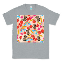 Heather Grey back to school seamless pattern 3 (3600x3600) Classic Tee - AdoDesignShop