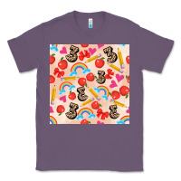 Lavender back to school seamless pattern 3 (3600x3600) Classic Tee - AdoDesignShop