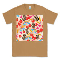 Toasted Coconut back to school seamless pattern 3 (3600x3600) Classic Tee - AdoDesignShop