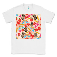 White back to school seamless pattern 3 (3600x3600) Classic Tee - AdoDesignShop