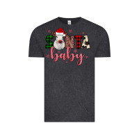 Vintage Black Santa baby Cow Vintage Tee - JahusDesignShop