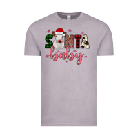 Vintage Zinc Santa baby Cow Vintage Tee - JahusDesignShop