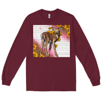 Western Cute Baby Deer Fawn Long Sleeve Tee | Teevron