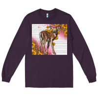 Plum Western Cute Baby Deer Fawn Long Sleeve Tee - LillyAllenDesigns