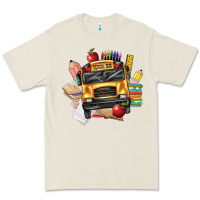 Bone school bus driver front Premium Tee - texasbilliewilder