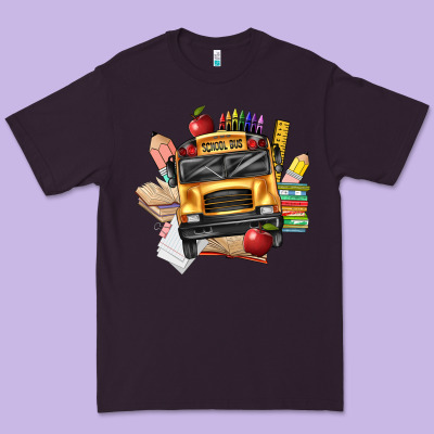 School Bus Driver Front Premium Tee Designed By Texasbilliewilder