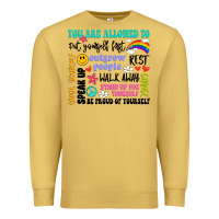 Antique Gold you are allowed to Premium Sweatshirt - Artiststas