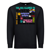Black you are allowed to Premium Sweatshirt - Artiststas