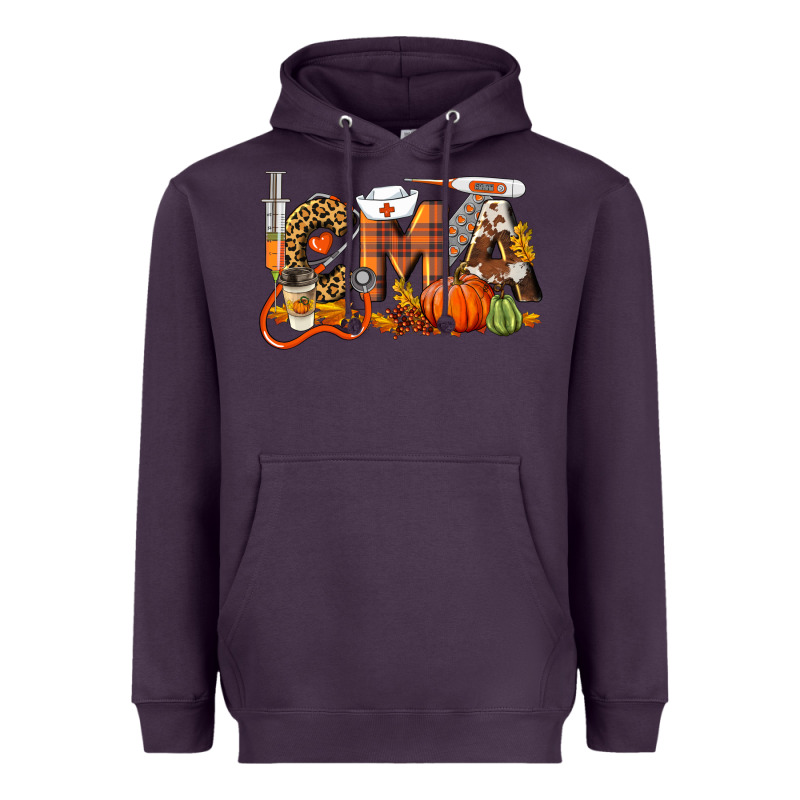 Fall Cma Certified Medical Assistant Heavyweight Hoodie by LillyAllenDesigns | Teevron