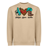 Peace Love Rodeo Heavyweight Sweatshirt | Teevron
