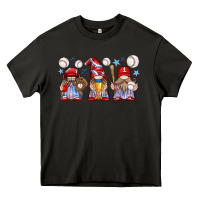 Asphalt baseball gnome Heavy Core Tee - texasbilliewilder