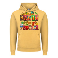 Vintage Mustard nacho average teacher Vintage Hoodie - AdoDesignShop