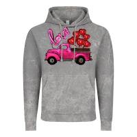 Cloud Rock valentines day turck with balloons Vintage Hoodie - RanaPortraitStore