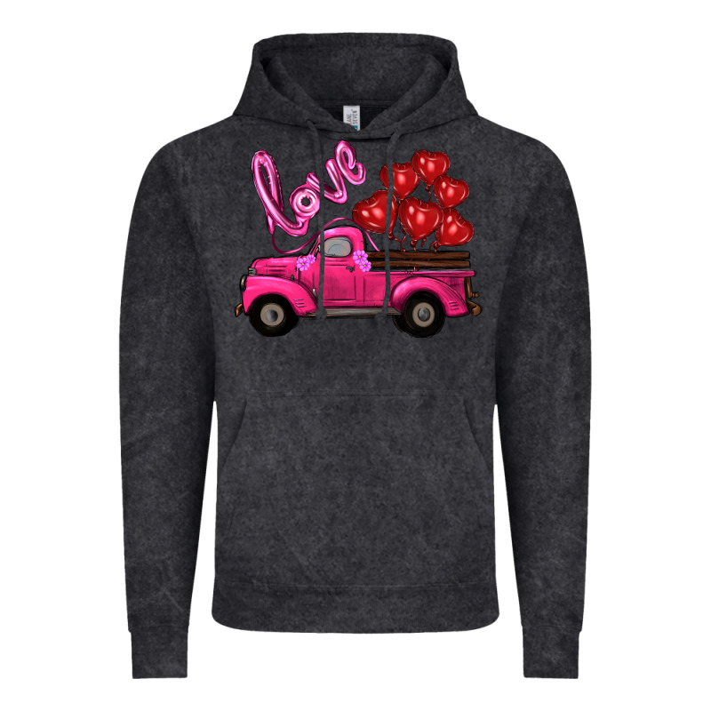 Valentines Day Turck With Balloons Vintage Hoodie by RanaPortraitStore | Teevron