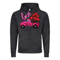 Vintage Black valentines day turck with balloons Vintage Hoodie - RanaPortraitStore