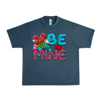Midnight Navy be mine valentine Urban Heavy Tee - AdoDesignShop