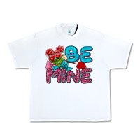 White be mine valentine Urban Heavy Tee - AdoDesignShop