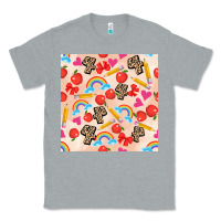 Heather Grey back to school seamless pattern 4 (3600x3600) Classic Tee - AdoDesignShop