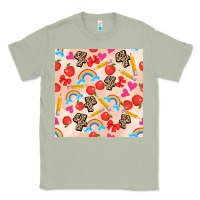 Matcha back to school seamless pattern 4 (3600x3600) Classic Tee - AdoDesignShop