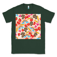 Sports Green back to school seamless pattern 4 (3600x3600) Classic Tee - AdoDesignShop