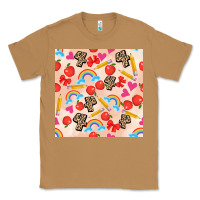 Toasted Coconut back to school seamless pattern 4 (3600x3600) Classic Tee - AdoDesignShop
