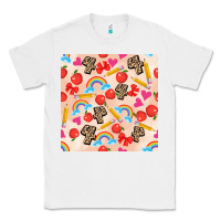 White back to school seamless pattern 4 (3600x3600) Classic Tee - AdoDesignShop