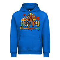 Cobalt happy thanksgiving Urban Hoodie - CowGirlArtShop