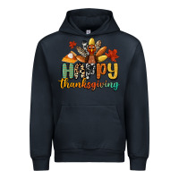 Navy happy thanksgiving Urban Hoodie - CowGirlArtShop