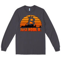 Smoke just hodl it new orleans skyline retro sunset Long Sleeve Tee - Jasminsmagicworld