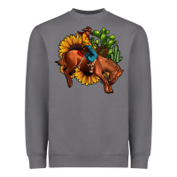 Storm rodeo cowboy sunflower cactus Heavyweight Sweatshirt - JahusDesignShop
