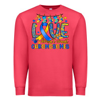 Cardinal love doesn t count chromosomes Premium Sweatshirt - Artiststas