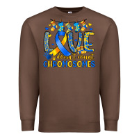 Chestnut love doesn t count chromosomes Premium Sweatshirt - Artiststas